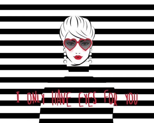 Design of Rectangle, Font, Gesture, Eyewear, Art, Technology, Personal protective equipment, Goggles, Logo, Eyelash, with black, white, yellow, red colors