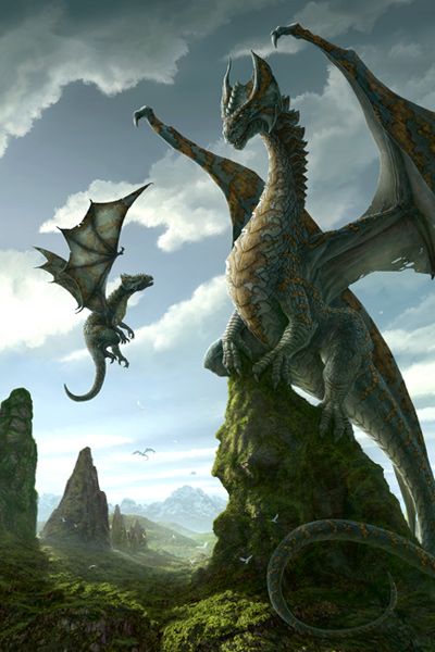 Design of Dragon, Cg artwork, Fictional character, Mythical creature, Mythology, Extinction, Cryptid, Illustration, Games, Massively multiplayer online role-playing game with black, gray, blue, white, purple colors