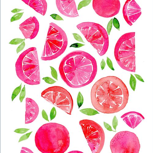 Design of Food, Plant, Fruit, Botany, Natural foods, Seedless fruit, Ingredient, Red, Font, Citrus, with pink, green, red, white colors