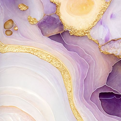 Design of Purple, Dishware, Violet, Art, Pattern, Serveware, Painting, Metal, Circle, Ceiling, with purple, white, yellow, orange colors