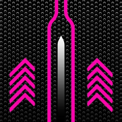 Design of Font, Violet, Art, Material property, Magenta, Pattern, Graphics, Circle, Electric blue, Design, with pink, black, gray, white colors