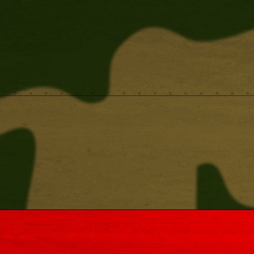 Design of Red, Orange, Shadow, with green, brown, red, white colors