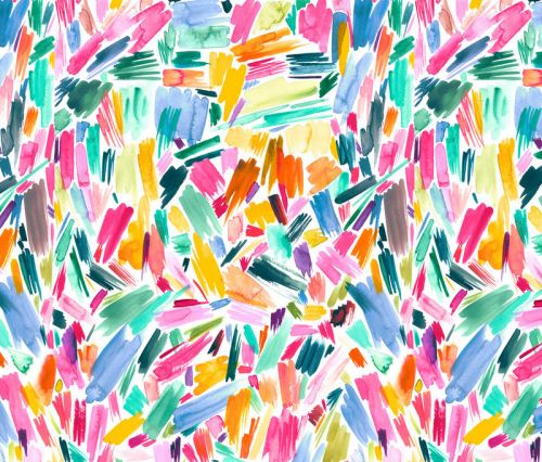 Design of Colorfulness, Art, Triangle, Pattern, Painting, Symmetry, Creative arts, Paint, Electric blue, Art paint, with white, pink, blue, yellow, orange, red, green, gray colors