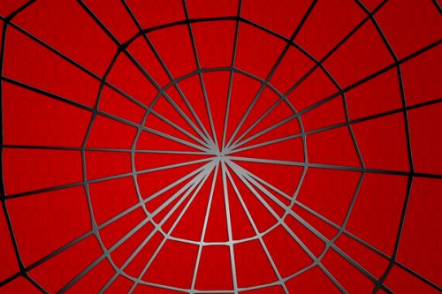 Design of Red, Symmetry, Circle, Pattern, Line, with red, black, gray colors