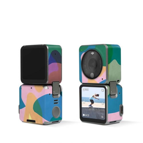 Abstract Camo DJI Action 2 Skin