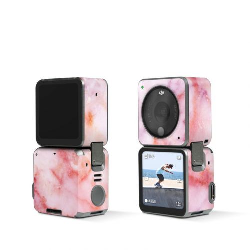 Blush Marble DJI Action 2 Skin