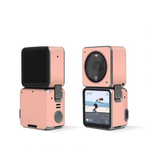 Solid State Peach DJI Action 2 Skin