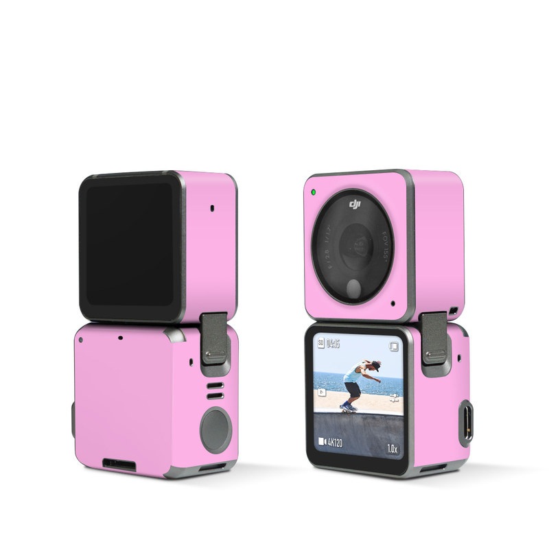 DJI Action 2 Skin design of Pink, Violet, Purple, Red, Magenta, Lilac, Sky, Material property, Peach, with pink colors