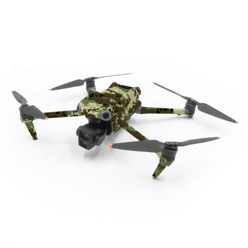 Digital Woodland Camo DJI Air 3 Series Skin