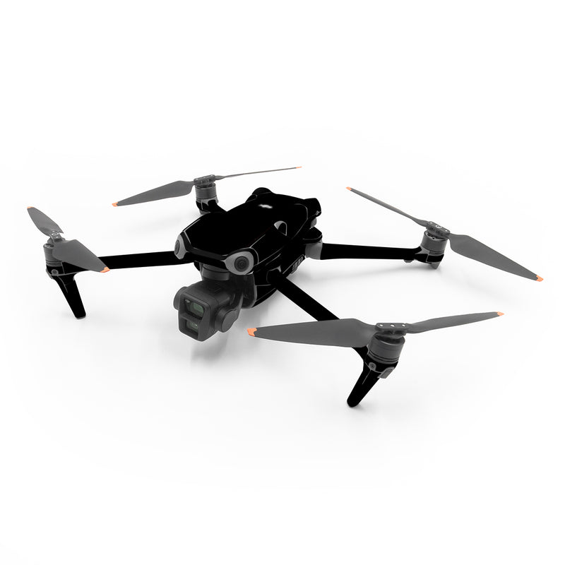 DJI Air 3 Series Skin design of Black, Darkness, White, Sky, Light, Red, Text, Brown, Font, Atmosphere, with black colors