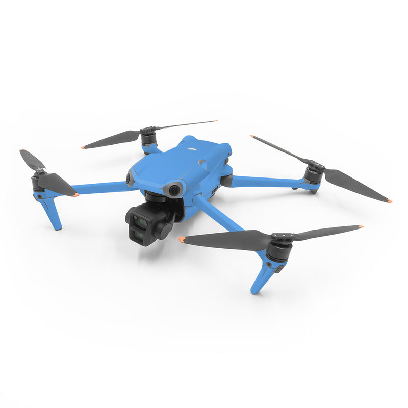 DJI Air 3 Series Skin design of Sky, Blue, Daytime, Aqua, Cobalt blue, Atmosphere, Azure, Turquoise, Electric blue, Calm, with blue colors