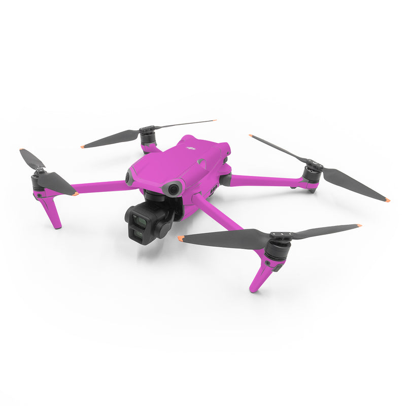DJI Air 3 Series Skin design of Violet, Pink, Purple, Red, Lilac, Magenta, Blue, Lavender, Text, Sky, with pink colors