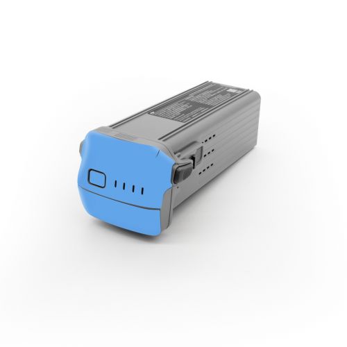 Solid State Blue DJI Air 3 Battery Skin