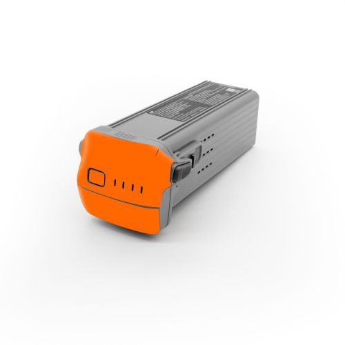 Solid State Pumpkin Orange DJI Air 3 Battery Skin