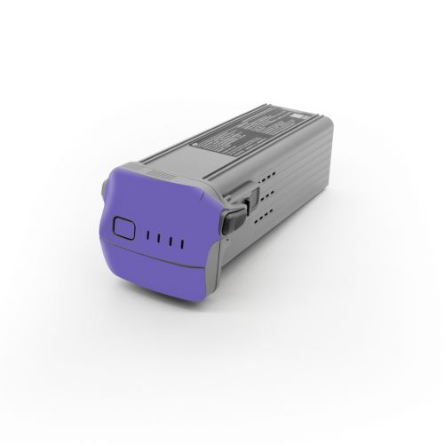 Solid State Purple DJI Air 3 Battery Skin