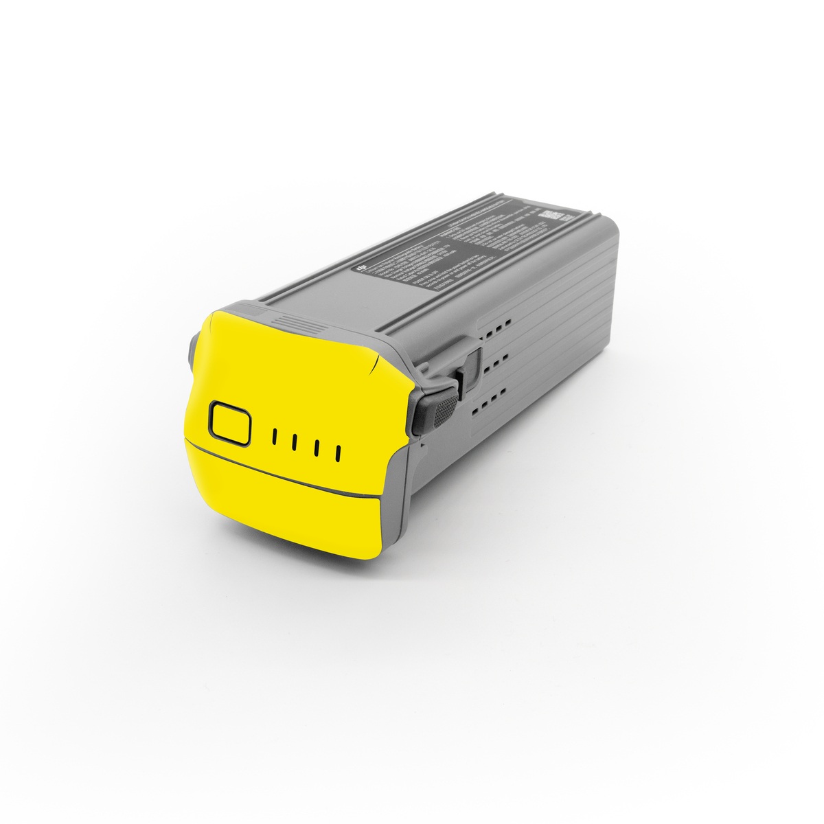 DJI Air 3 Battery Skin design of Green, Yellow, Orange, Text, Font, with yellow colors