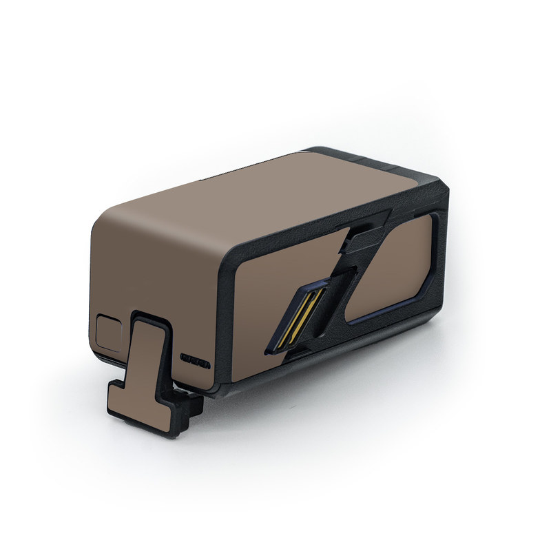 DJI Avata Battery Skin design of Brown, Text, Beige, Material property, Font, with brown colors