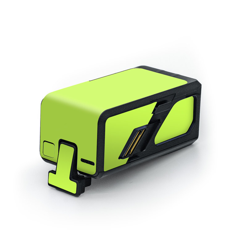DJI Avata Battery Skin design of Green, Yellow, Text, Leaf, Font, Grass, with green colors