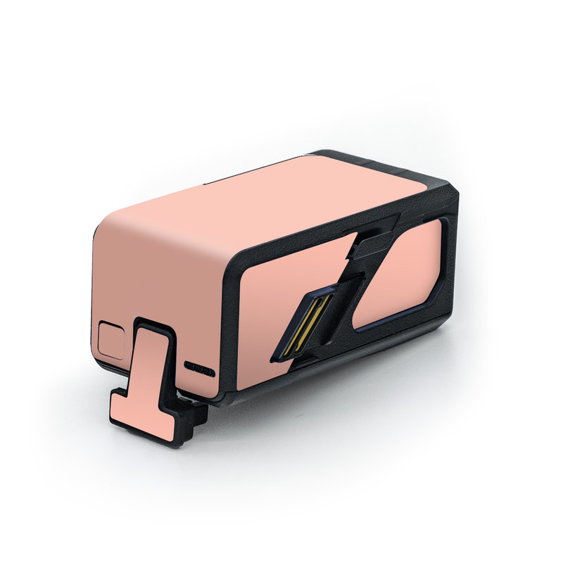 DJI Avata Battery Skin design of Orange, Pink, Peach, Brown, Red, Yellow, Material property, Font, Beige, with orange, yellow, white colors