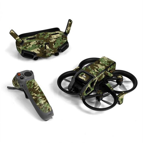 Digital Woodland Camo DJI Avata Skin