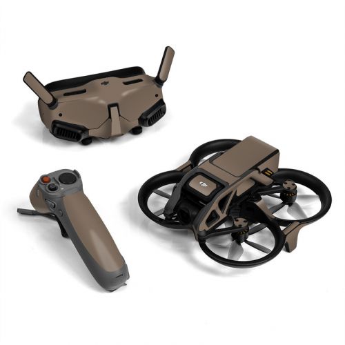 Solid State Flat Dark Earth DJI Avata Skin