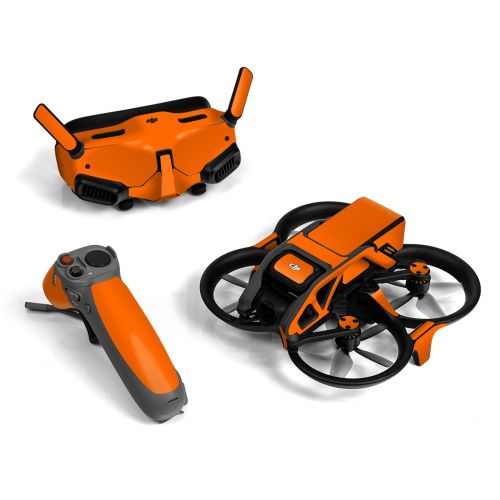 Solid State Pumpkin DJI Avata Skin