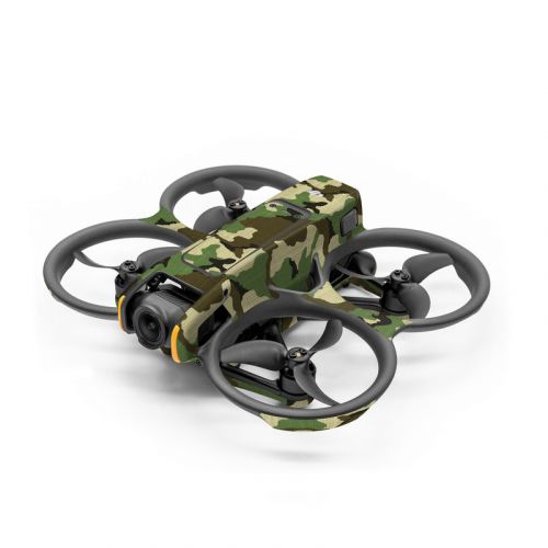Woodland Camo DJI Avata 2 Skin