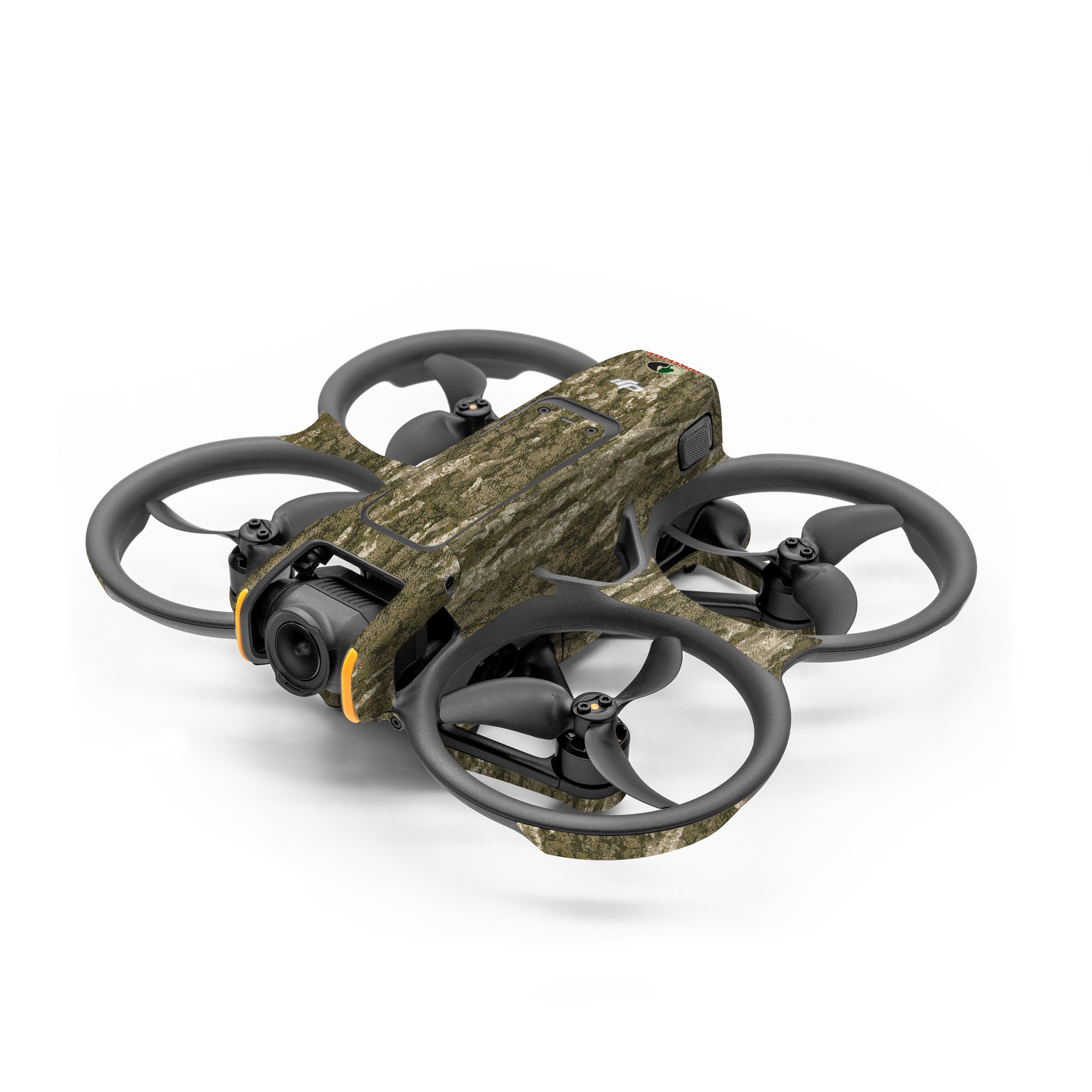 DJI Avata 2 Skin design of Grass, Brown, Grass family, Plant, Soil, with black, red, gray colors