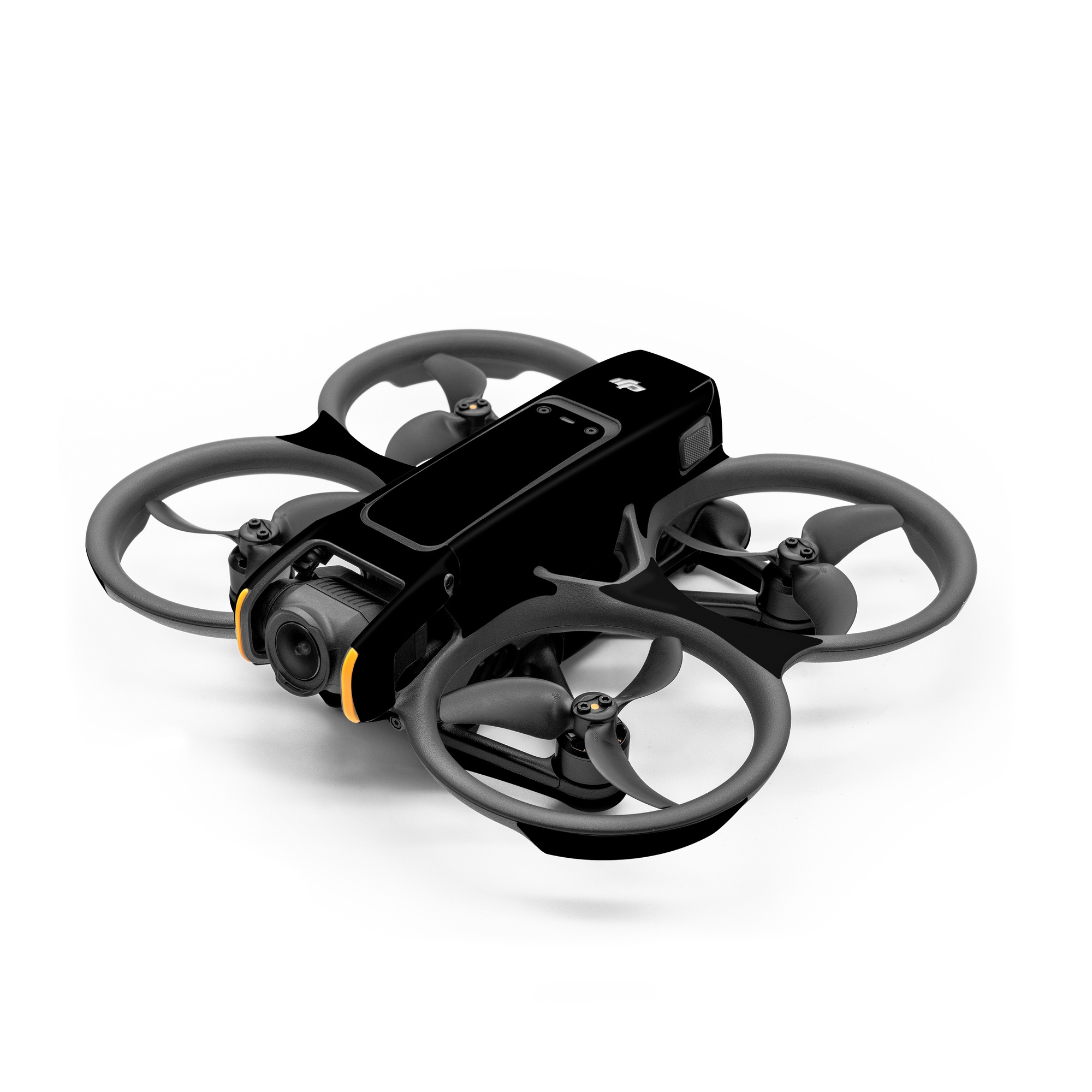 DJI Avata 2 Skin design of Black, Darkness, White, Sky, Light, Red, Text, Brown, Font, Atmosphere, with black colors