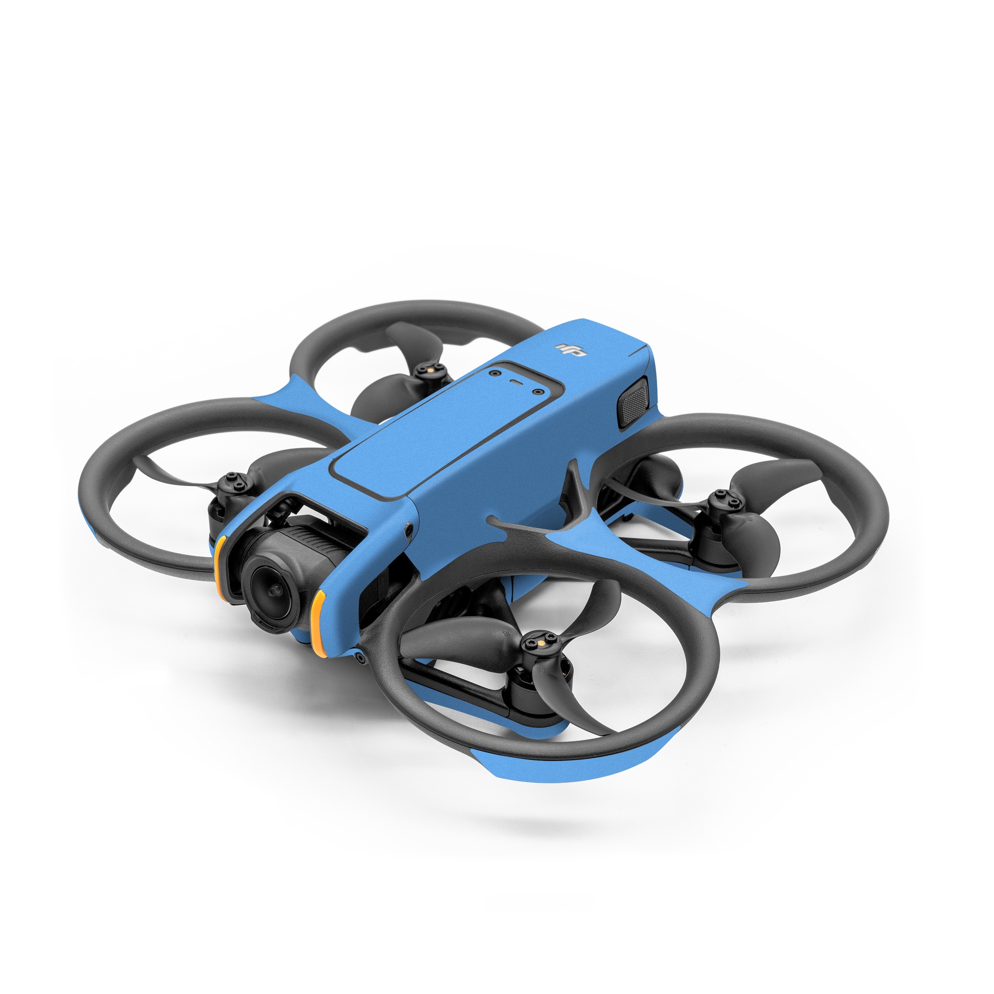 DJI Avata 2 Skin design of Sky, Blue, Daytime, Aqua, Cobalt blue, Atmosphere, Azure, Turquoise, Electric blue, Calm, with blue colors