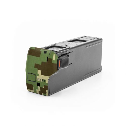 Digital Woodland Camo DJI Avata 2 Battery Skin