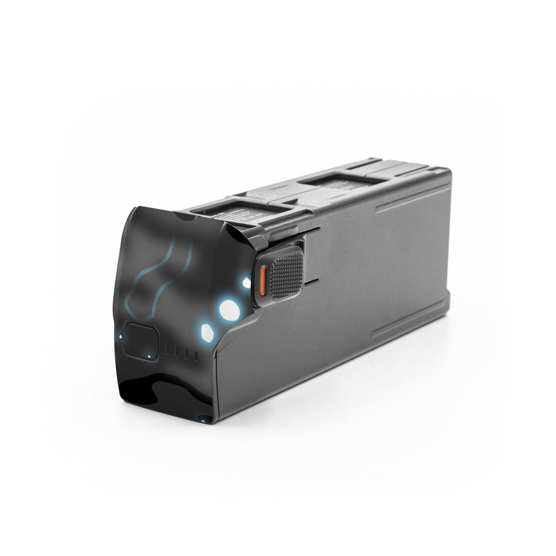 DJI Avata 2 Battery Skin design of Black, Water, Space, Black-and-white, Granite, with blue, white, gray, blue colors