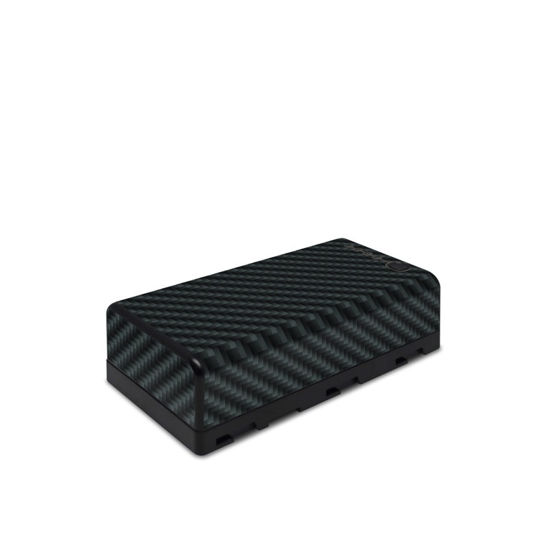 DJI CrystalSky Battery Skin design of Green, Black, Blue, Pattern, Turquoise, Carbon, Textile, Metal, Mesh, Woven fabric, with black colors