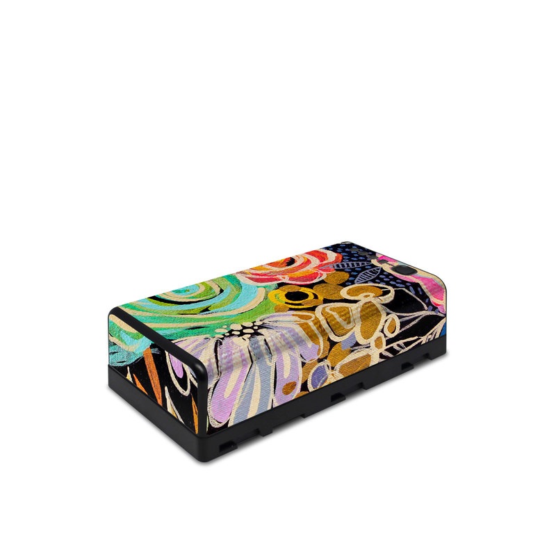 DJI CrystalSky Battery Skin design of Purple, Violet, Pattern, Blue, Magenta, Triangle, Line, Design, Graphic design, Symmetry, with blue, purple, green, red, pink colors