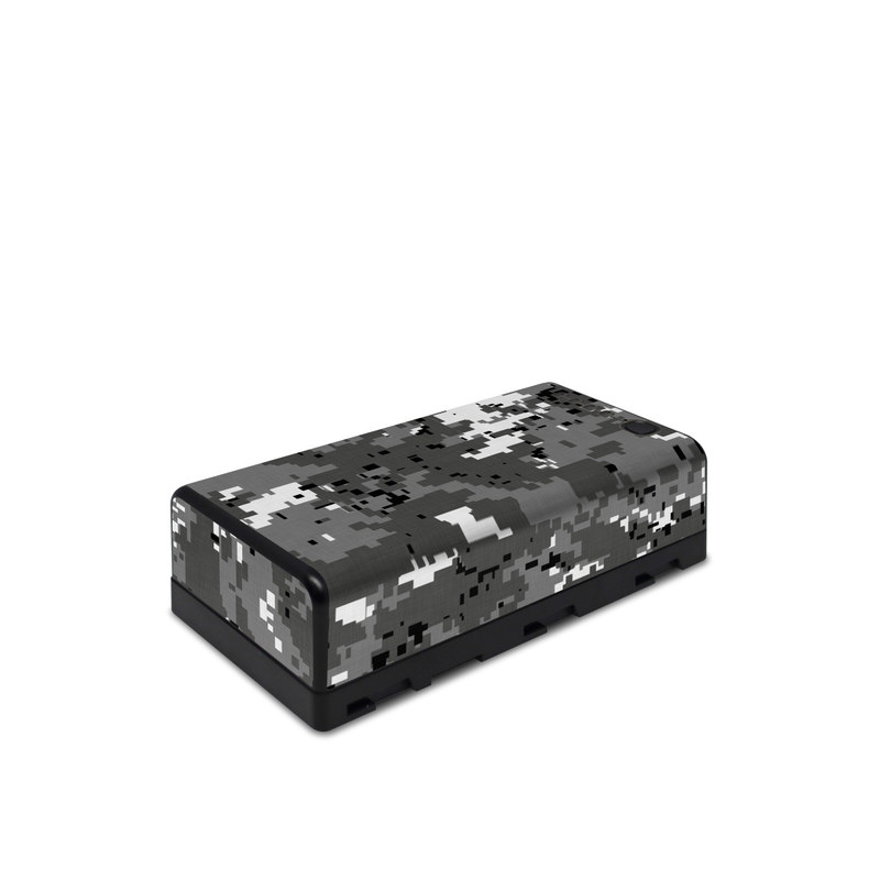 DJI CrystalSky Battery Skin design of Military camouflage, Pattern, Camouflage, Design, Uniform, Metal, Black-and-white, with black, gray colors