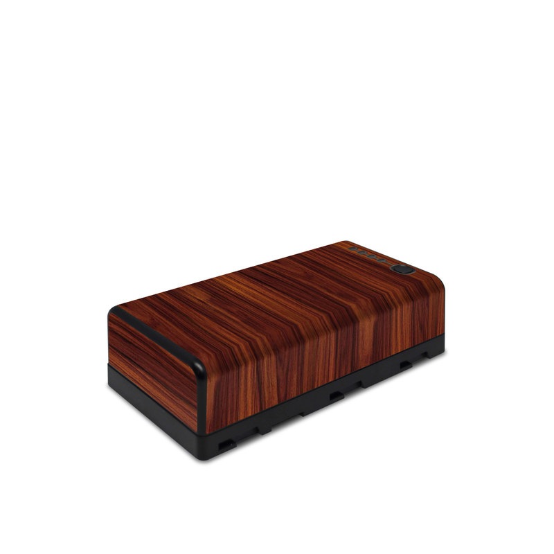DJI CrystalSky Battery Skin design of Wood, Red, Brown, Hardwood, Wood flooring, Wood stain, Caramel color, Laminate flooring, Flooring, Varnish, with black, red colors