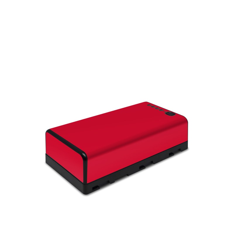 DJI CrystalSky Battery Skin design of Red, Pink, Maroon, Purple, Orange, Violet, Magenta, Material property, Font, Peach, with red colors