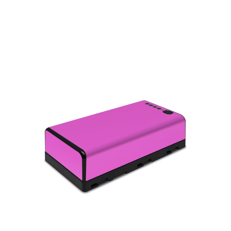 DJI CrystalSky Battery Skin design of Violet, Pink, Purple, Red, Lilac, Magenta, Blue, Lavender, Text, Sky, with pink colors