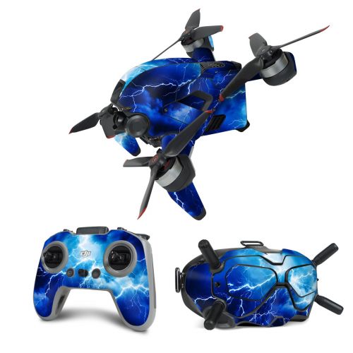 Apocalypse Blue DJI FPV Combo Skin