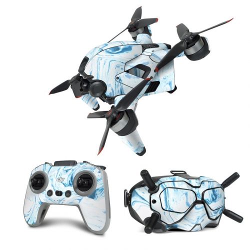 Azul Marble DJI FPV Combo Skin