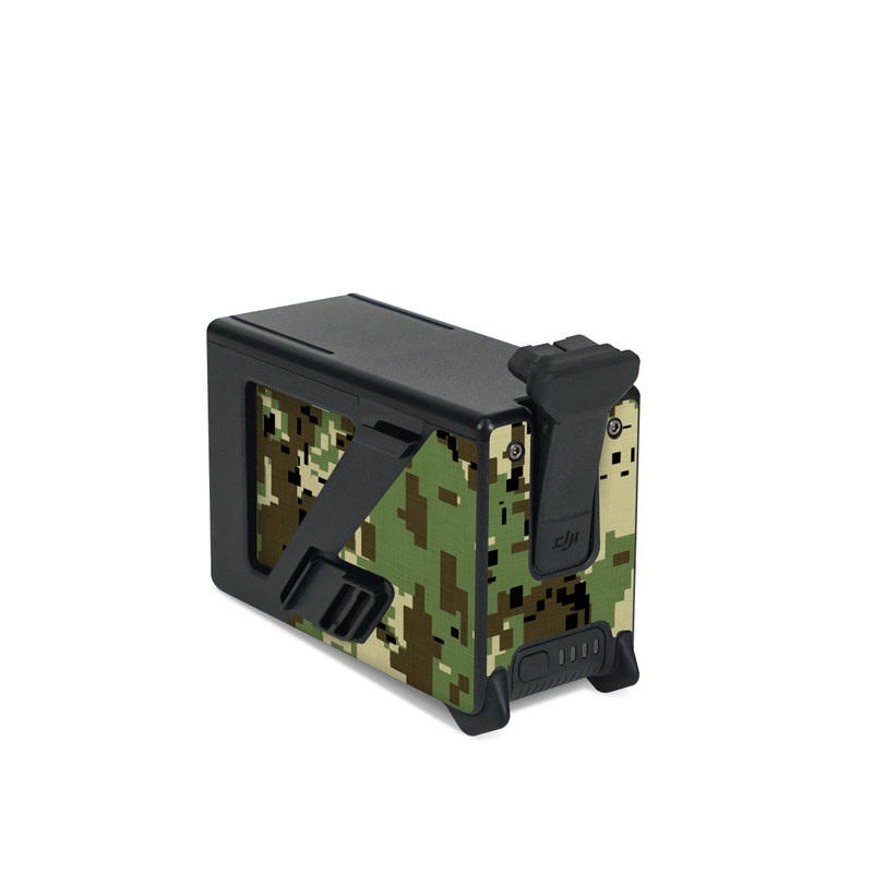 DJI FPV Intelligent Flight Battery Skin design of Military camouflage, Pattern, Camouflage, Green, Uniform, Clothing, Design, Military uniform with black, gray, green colors