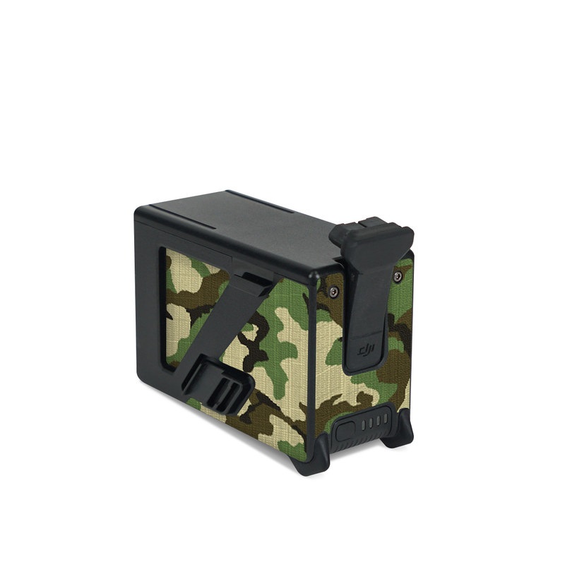 DJI FPV Intelligent Flight Battery Skin design of Military camouflage, Camouflage, Clothing, Pattern, Green, Uniform, Military uniform, Design, Sportswear, Plane, with black, gray, green colors