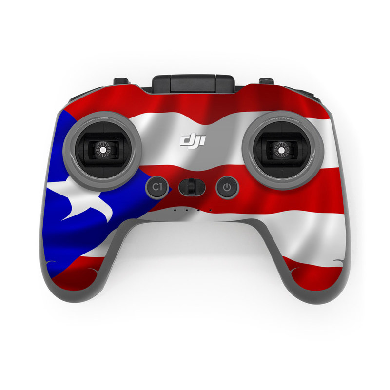 DJI FPV Remote Controller 2 Skin design of Flag, Flag of the united states, Flag Day (USA), Veterans day, Independence day, with red, blue, white colors
