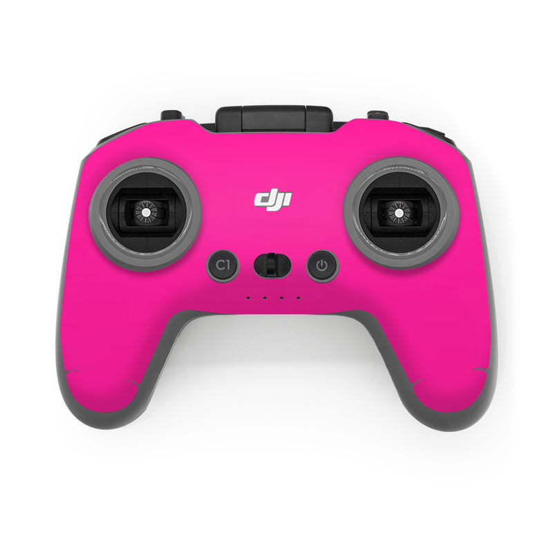 DJI FPV Remote Controller 2 Skin design of Purple, Violet, Pink, Magenta, Pattern, Electric blue, Font, Tints and shades, Carmine, Peach, with pink colors