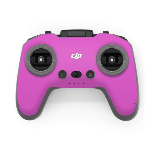 Solid State Vibrant Pink DJI FPV Remote Controller 3 Skin