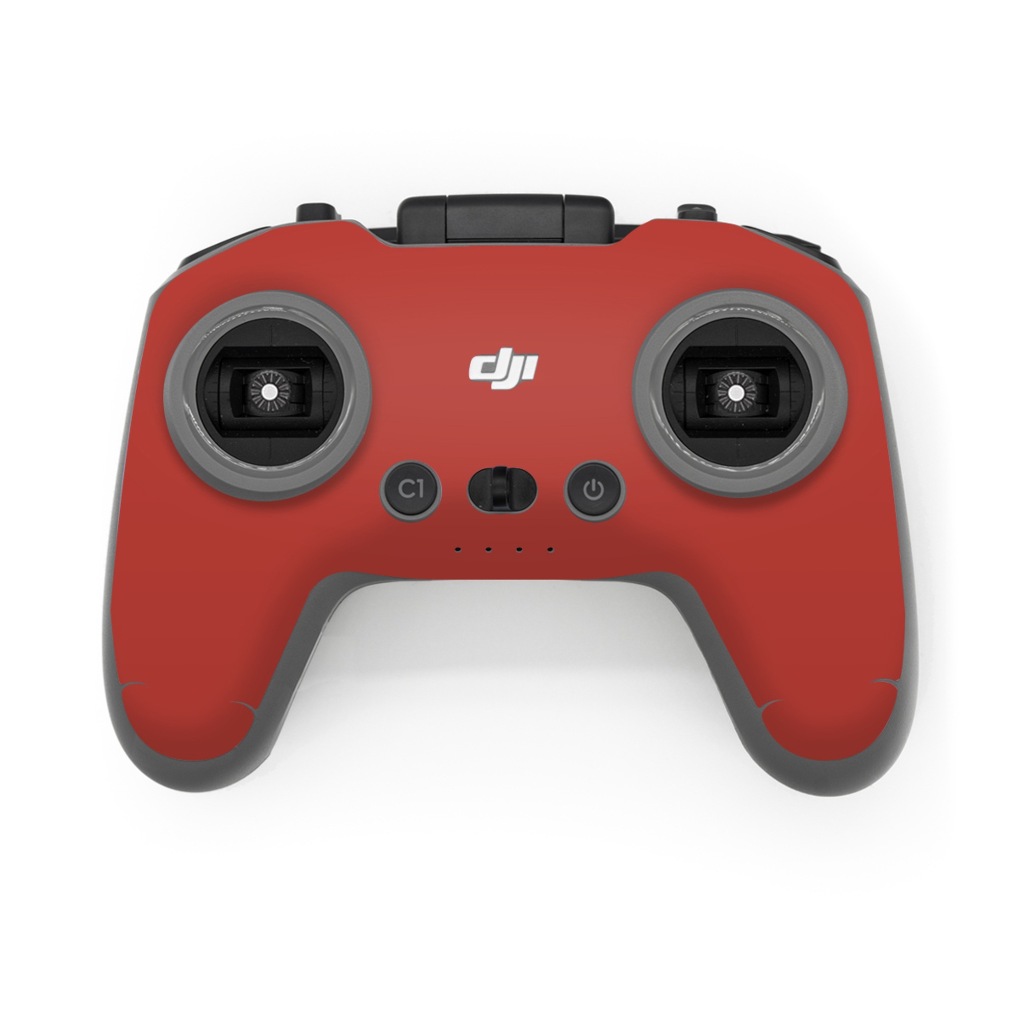 DJI FPV Remote Controller 3 Skin design of Brown, Red, Font, Magenta, Pattern, Peach, Carmine, Electric blue, Event, Tints and shades, with red, blue, purple colors