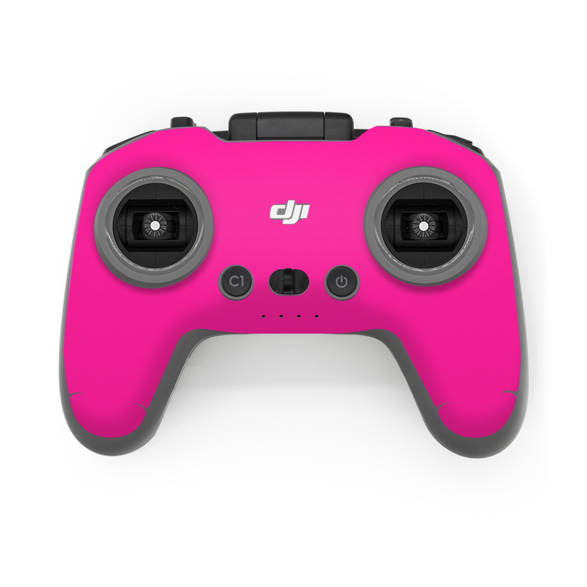 DJI FPV Remote Controller 3 Skin design of Purple, Violet, Pink, Magenta, Pattern, Electric blue, Font, Tints and shades, Carmine, Peach, with pink colors