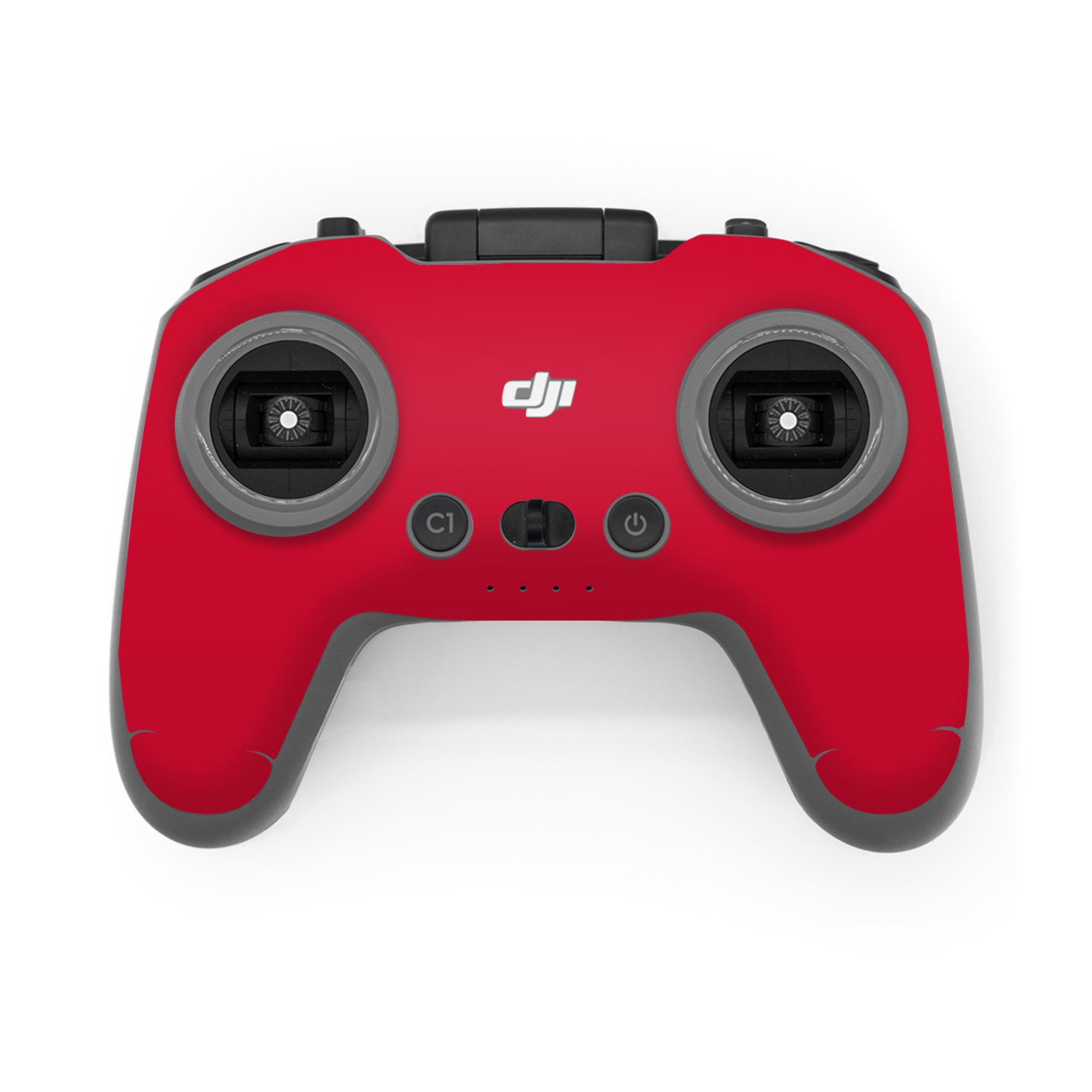 DJI FPV Remote Controller 3 Skin design of Red, Pink, Maroon, Purple, Orange, Violet, Magenta, Material property, Font, Peach, with red colors