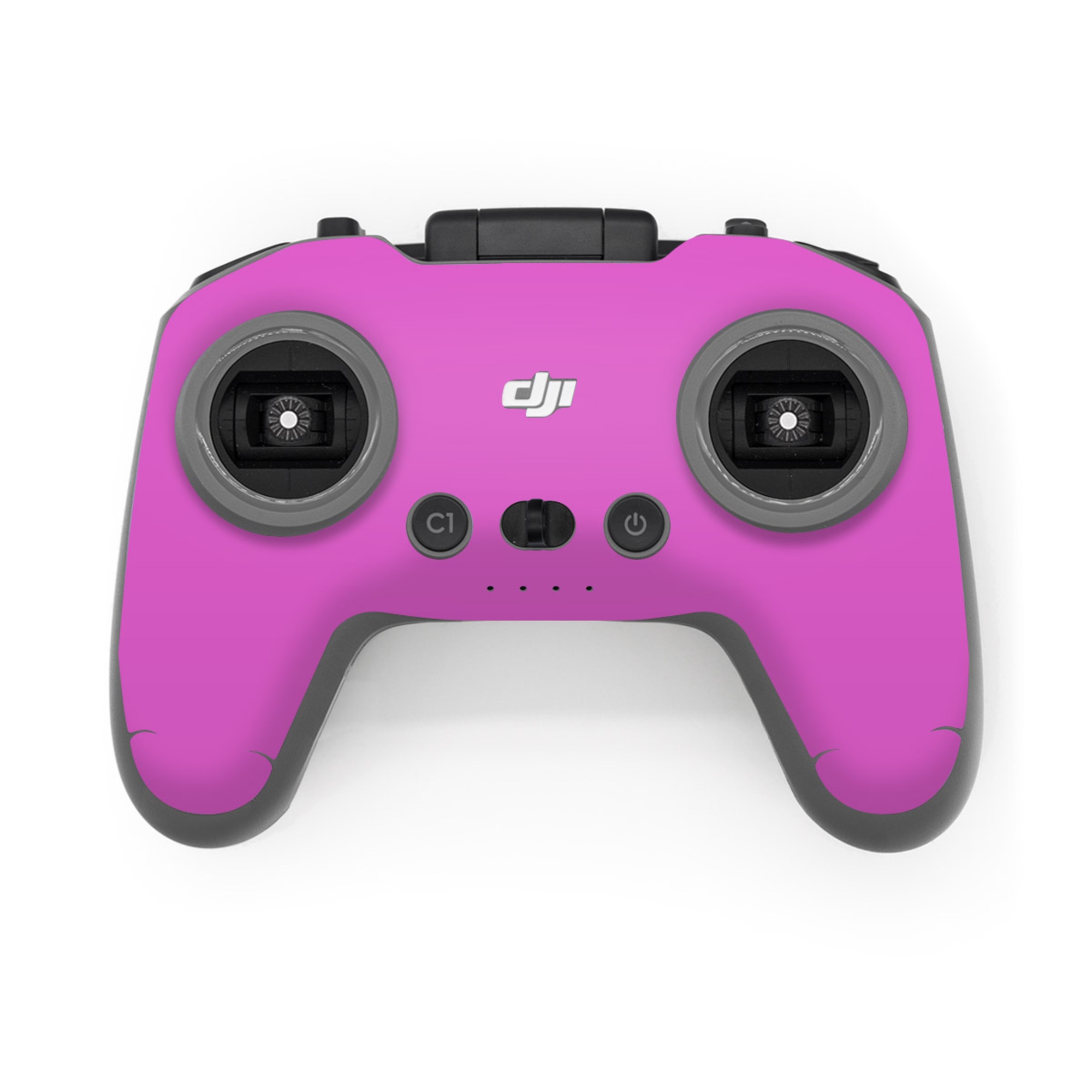 DJI FPV Remote Controller 3 Skin design of Violet, Pink, Purple, Red, Lilac, Magenta, Blue, Lavender, Text, Sky, with pink colors