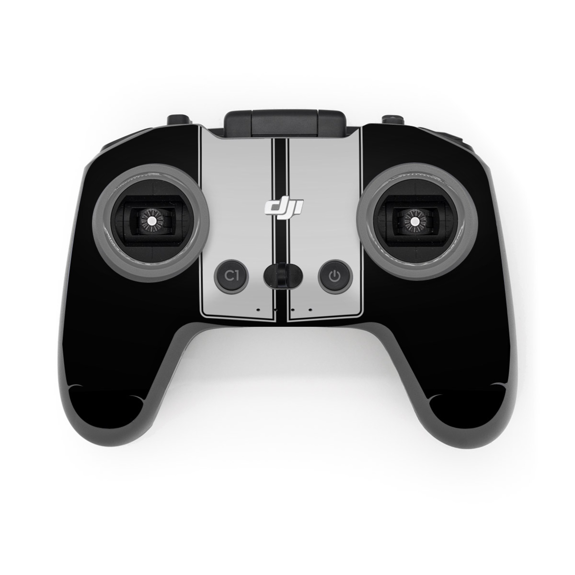 DJI FPV Remote Controller 3 Skin design of Font, Architecture, Rectangle, with black, gray colors